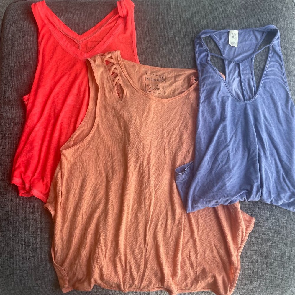 Free People / We the Free Shirt Bundle!! (3 Shirts; XS-S)